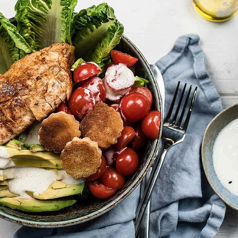 GAZİ Joghurt Caesar Salad