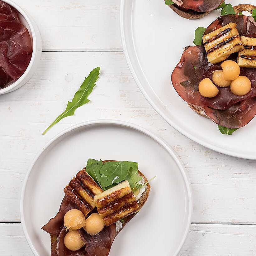 GAZİ Grillkäse Crostini 