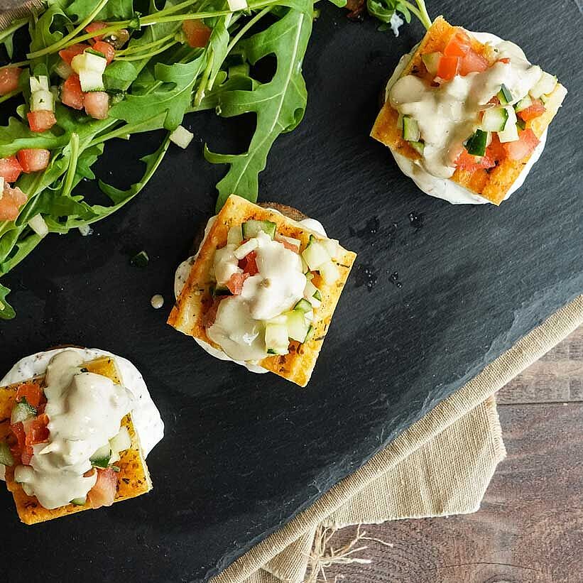 GAZİ Grillkäse Falafel 