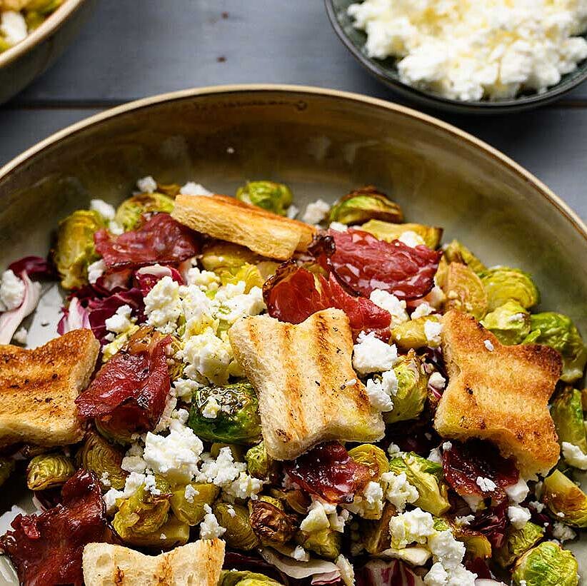 GAZİ Schafkäse Rosenkohlsalat 