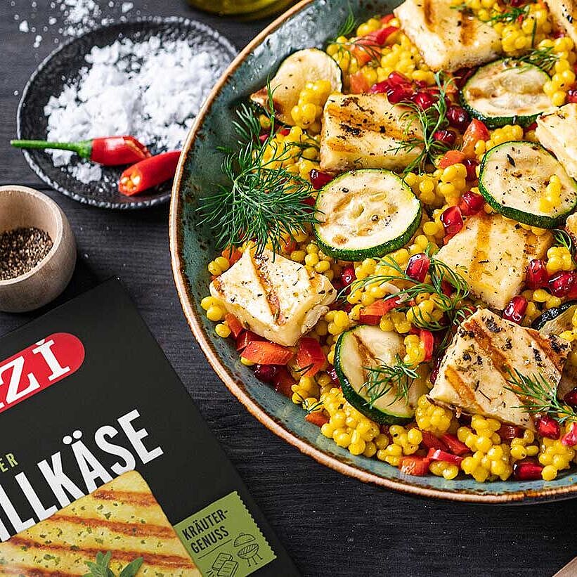 GAZİ Grillkäse Perlcouscous