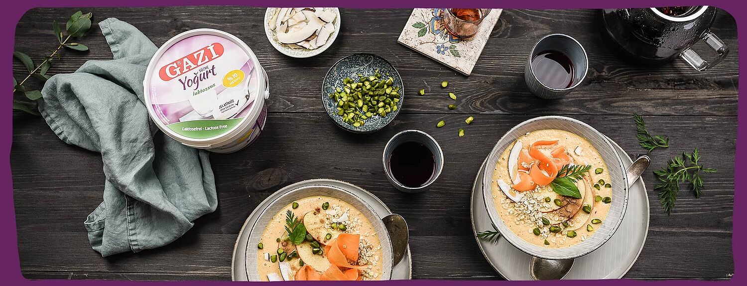 GAZi Laktosefrei Inspiration Rezepte Joghurt