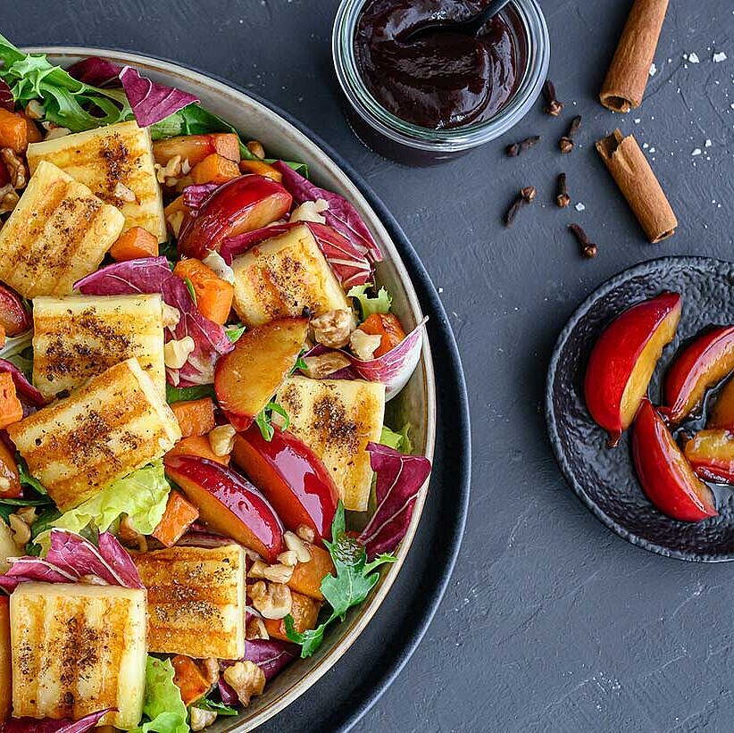 GAZİ Grillkäse Wintersalat 