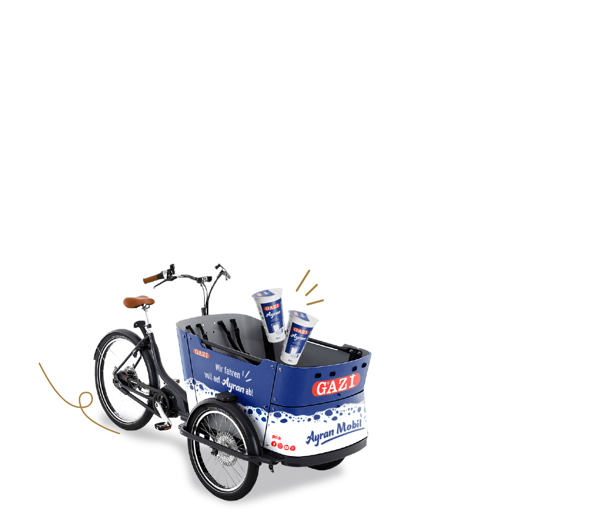 GAZi on Tour Ayran Mobil Banner