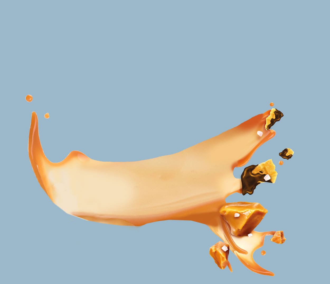 GAZi Joghurteis Salzkaramell Schokowaffel Splash