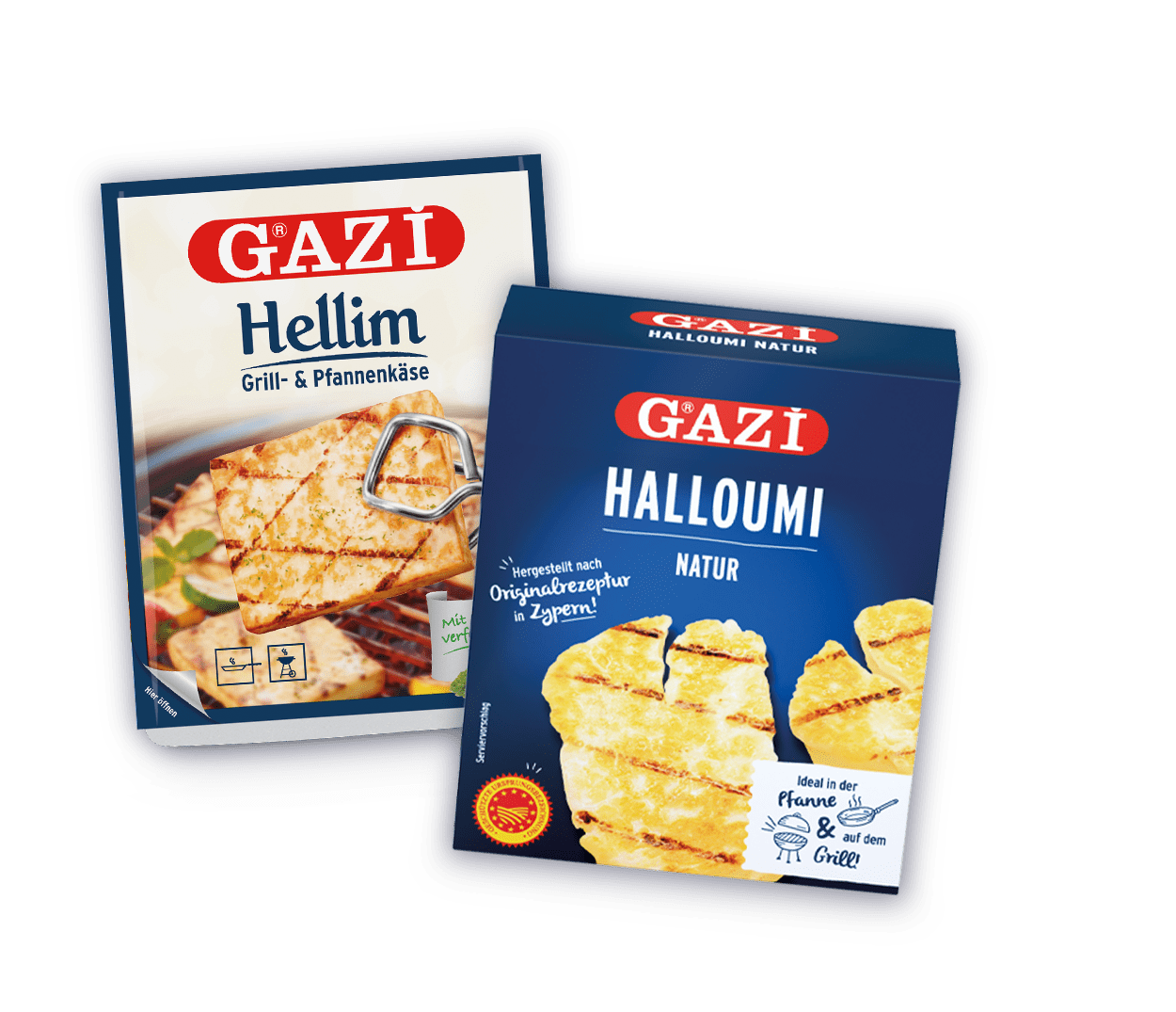 Halloumi Hellim Grill- und Pfannenkäse