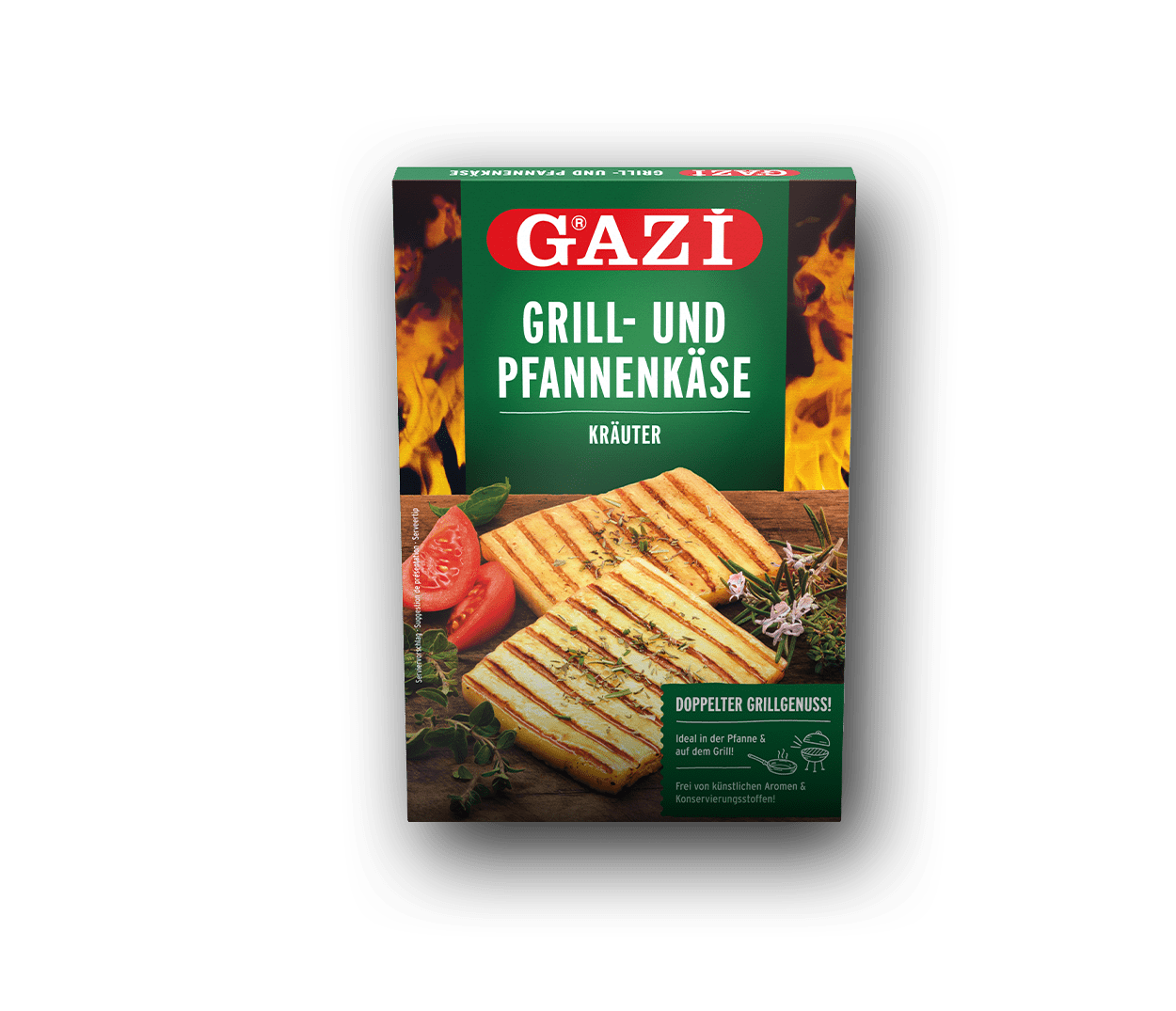 GAZi Grill- und Pfannenkäse Kräuter