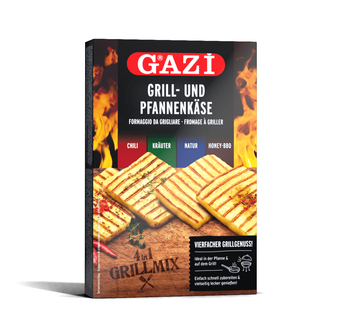 Grill- und Pfannenkäse 4 in 1 Grillmix