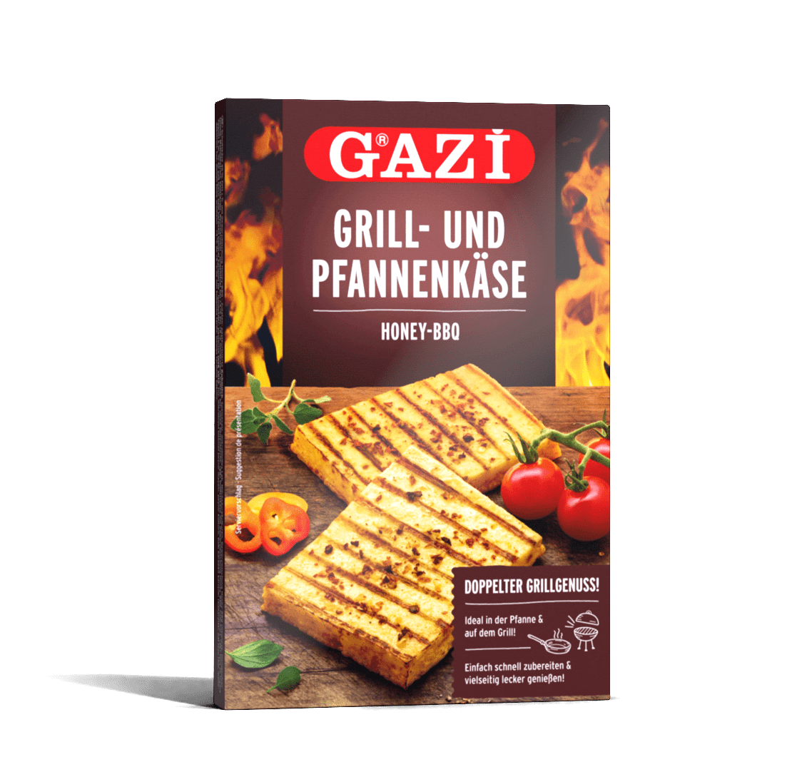 Grill- und Pfannenkäse Honey-BBQ