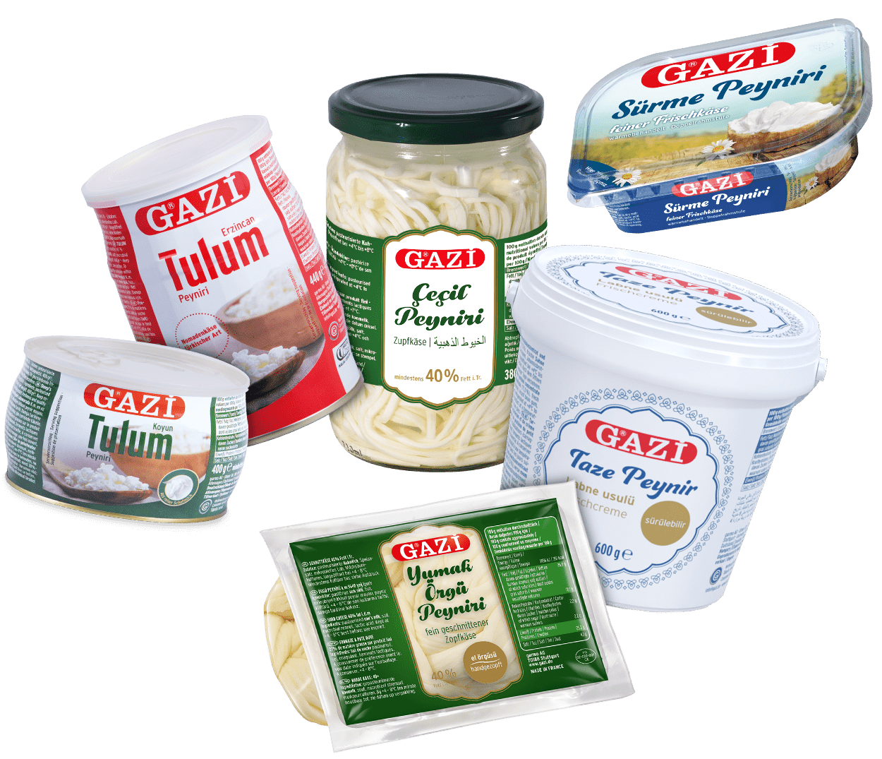 GAZi Spezialitäten Verpackungen