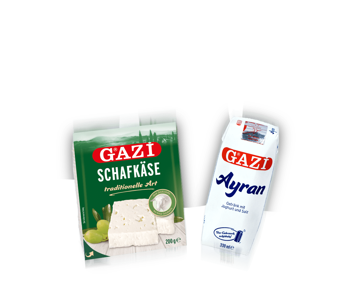 GAZİ Klassik Schafkäse Weichkäse Ayran