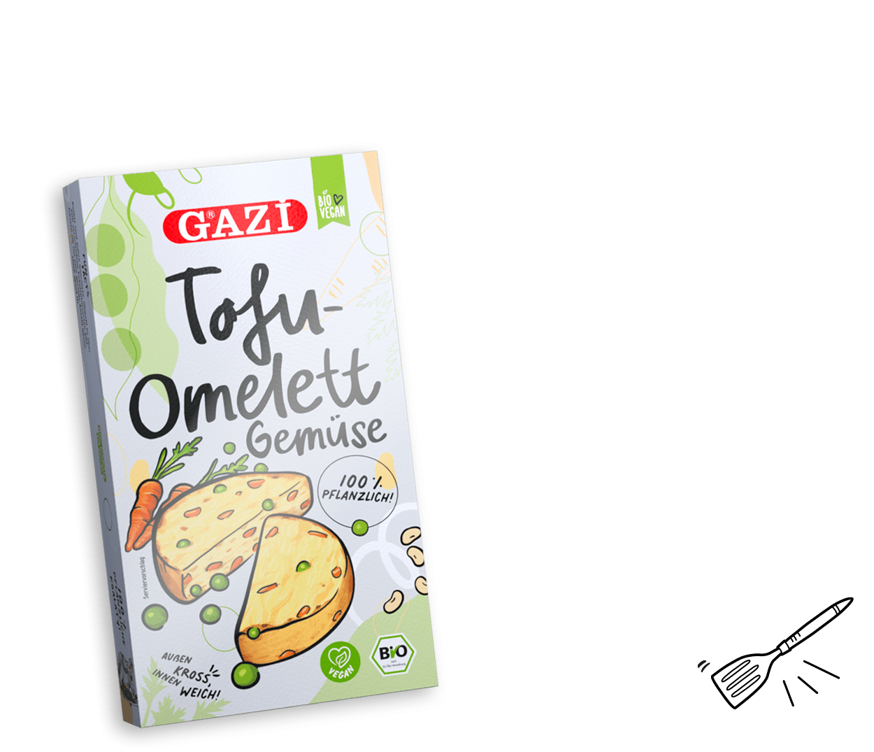 GAZi Vegan Tofu-Omelett