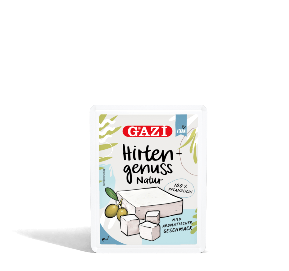 GAZİ Vegan Hirtengenuss Natur