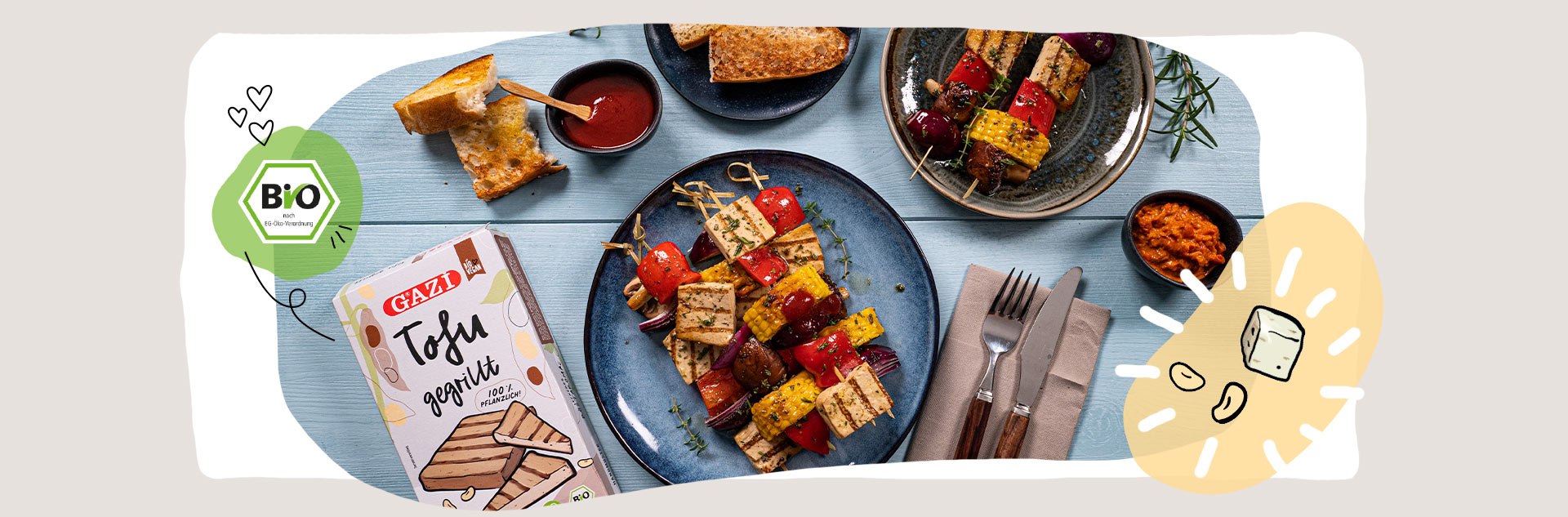 [Translate to Türkisch:] GAZi Vegan Kategorie Tofu