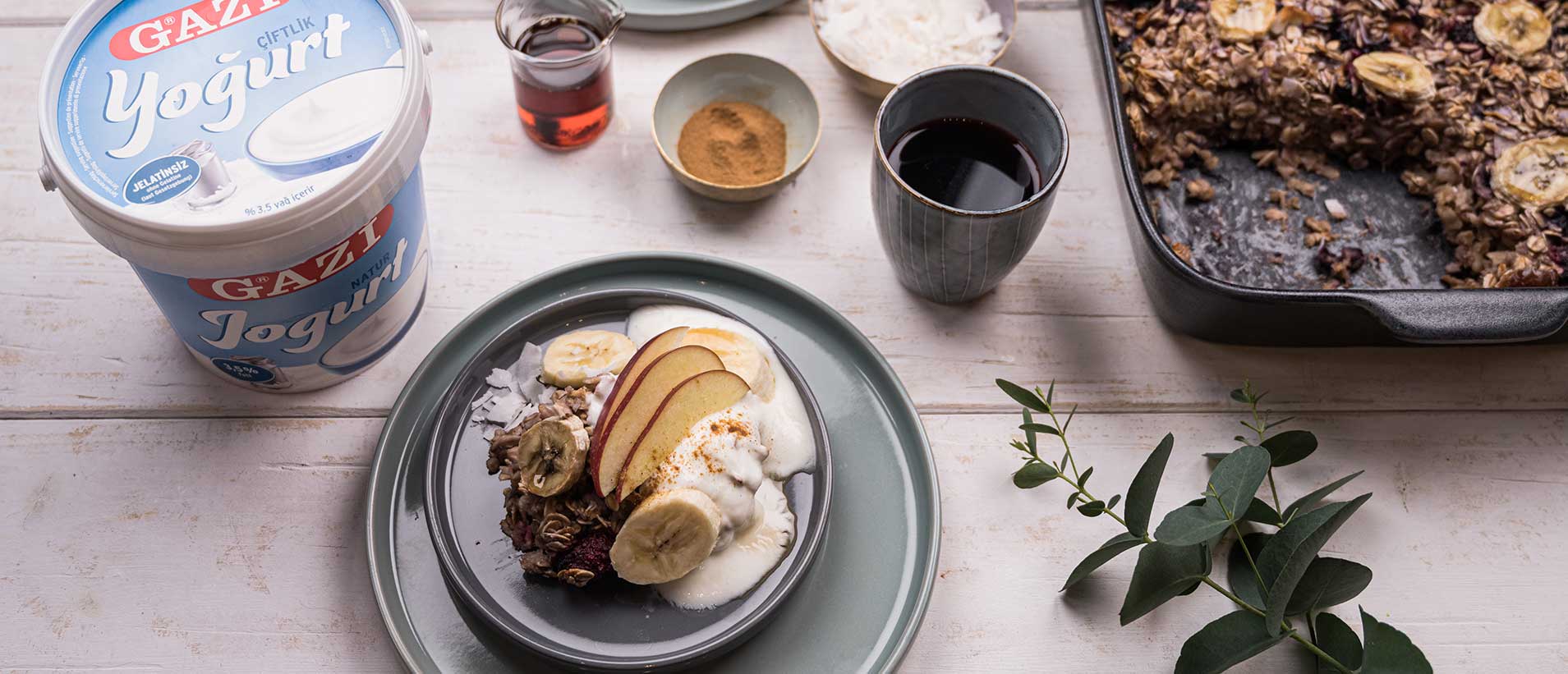 GAZİ Joghurt Baked Oatmeal 