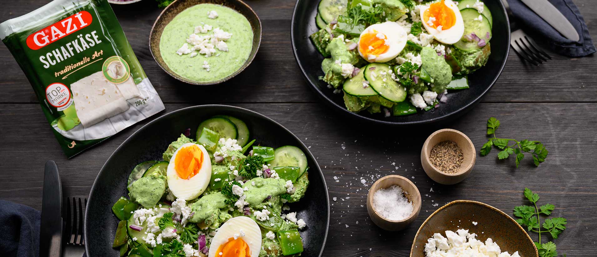 GAZİ Schafkäse Potato Salad