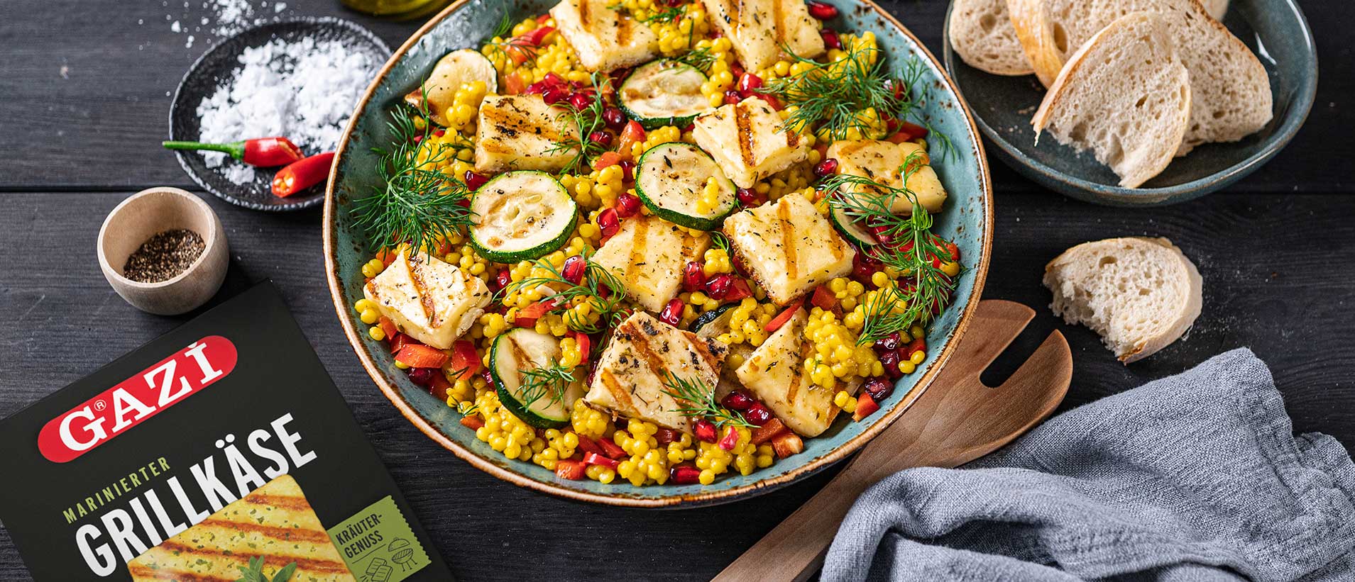 GAZİ Grillkäse Perlcouscous