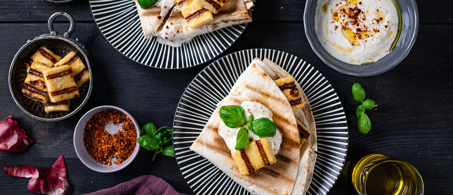 GAZİ Grill- und Pfannenkäse Wrap