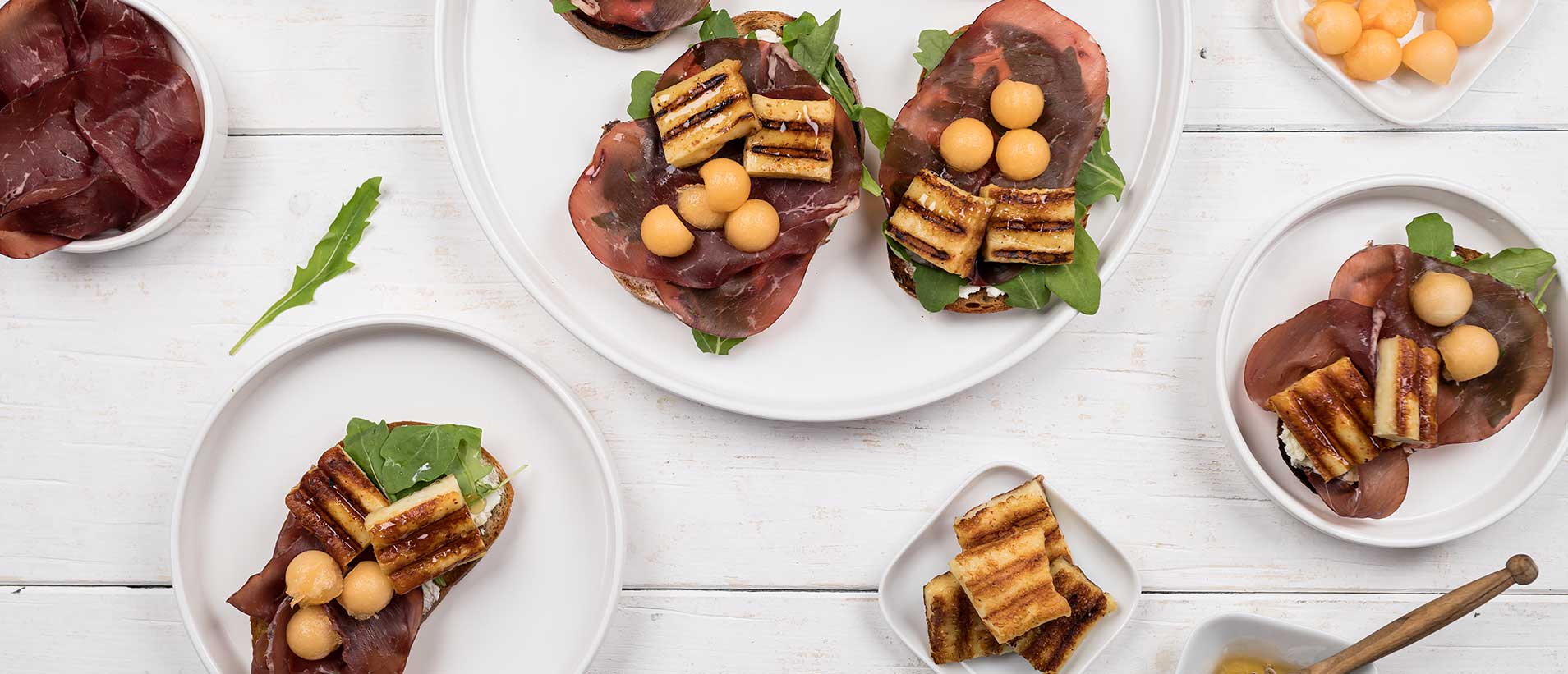 GAZİ Grillkäse Crostini 